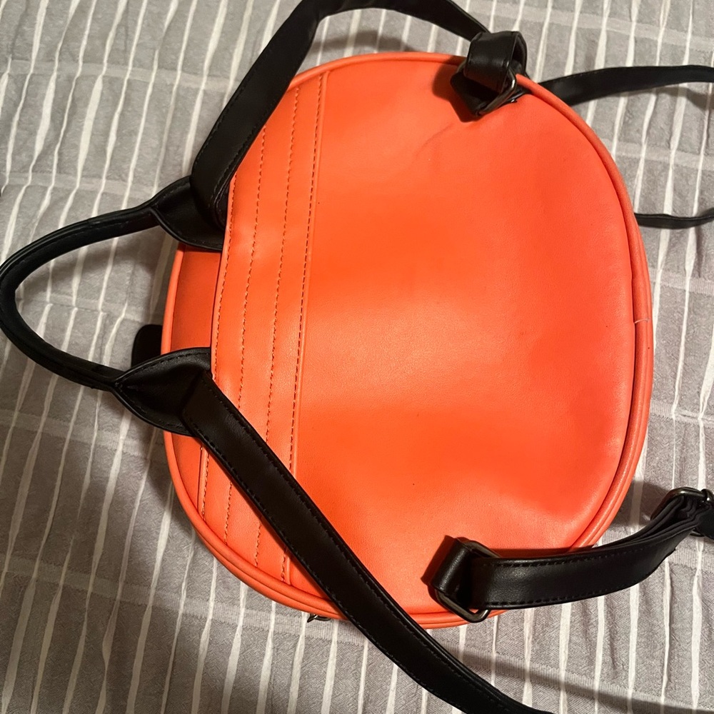 Orange Pumpkin Mini Backpack - Picture 4 of 5